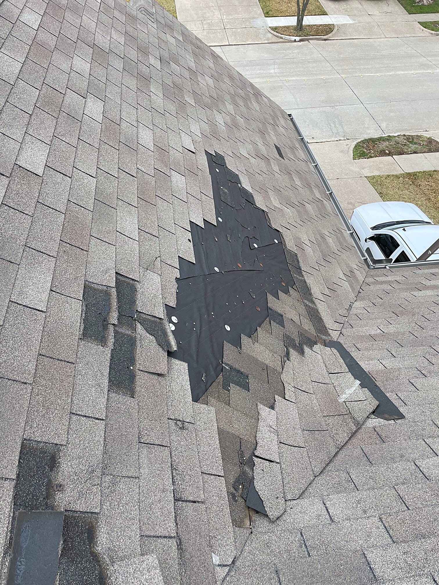 Signs of Hail Damage